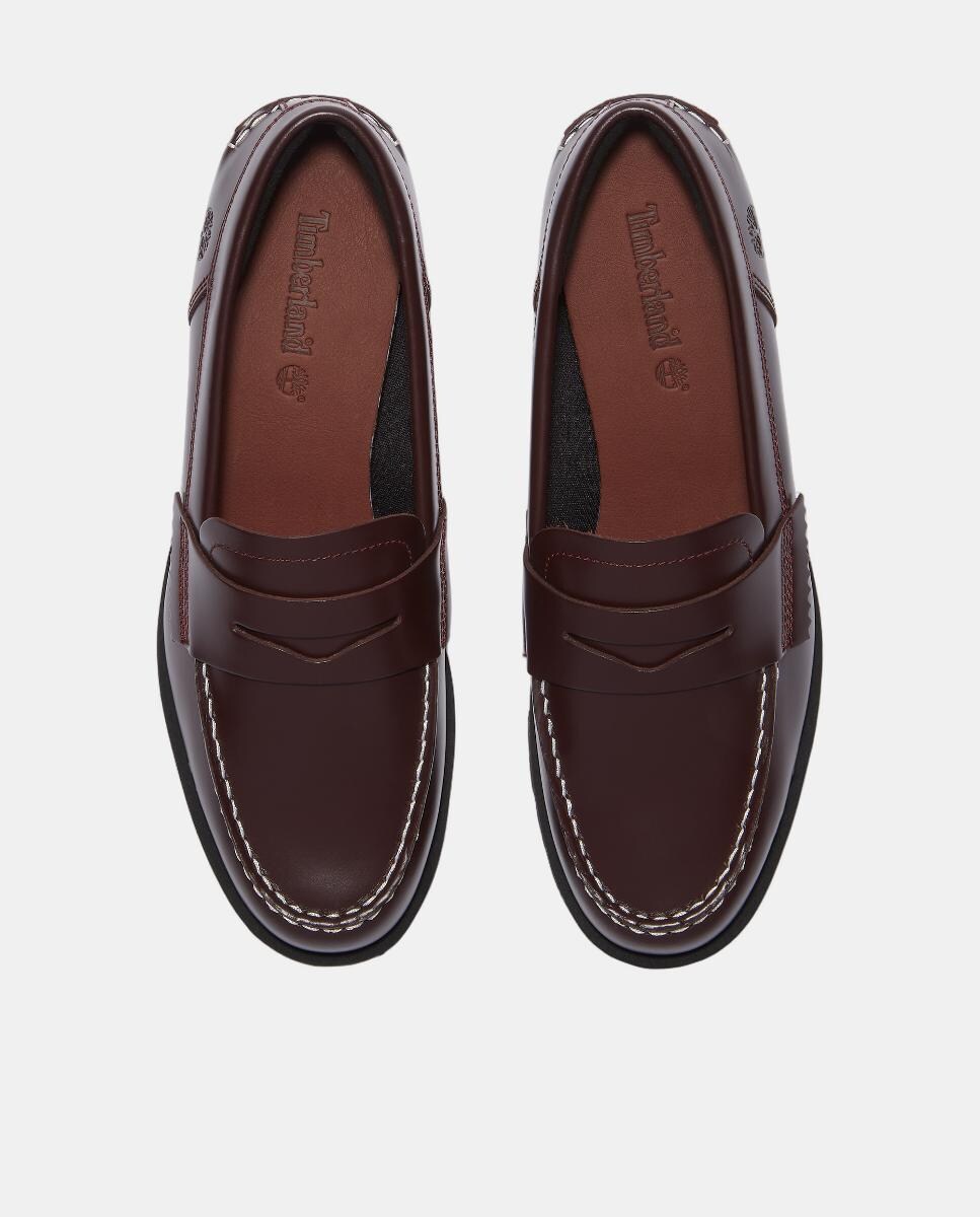 Mocassins Ligeiros Noreen Vermelho/Grená-3