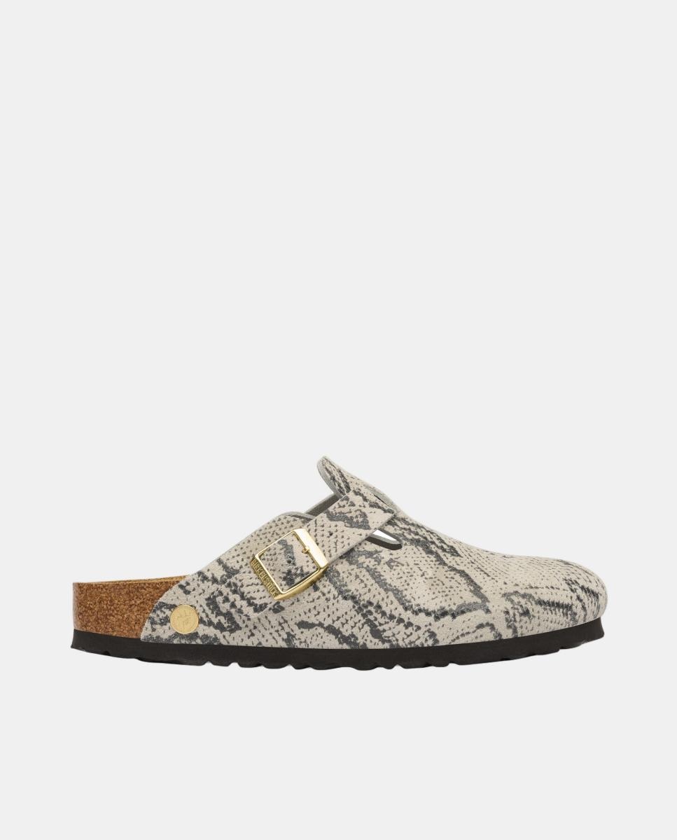 Zueco de mujer en ante - Birkenstock - Natural Natural-1