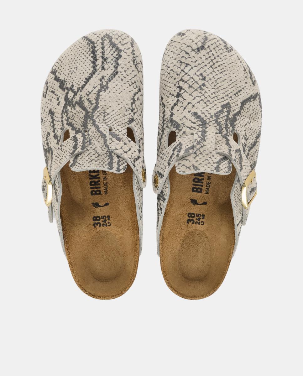 Zueco de mujer en ante - Birkenstock - Natural Natural-2