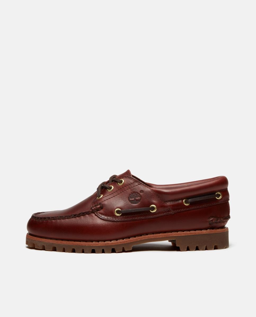 Náuticos Authentic em Pele Vermelho/Grená-8