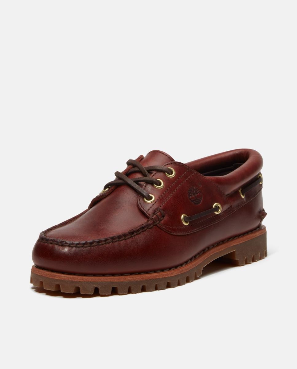 Náuticos Authentic em Pele Vermelho/Grená-9