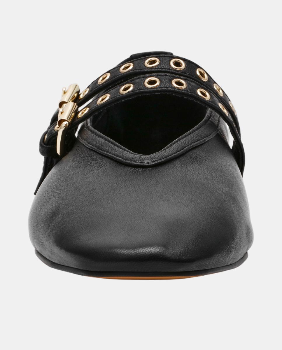 Bailarina mary jane lydia-l mujer de piel y hebillas - Steve Madden - Negro Negro-4