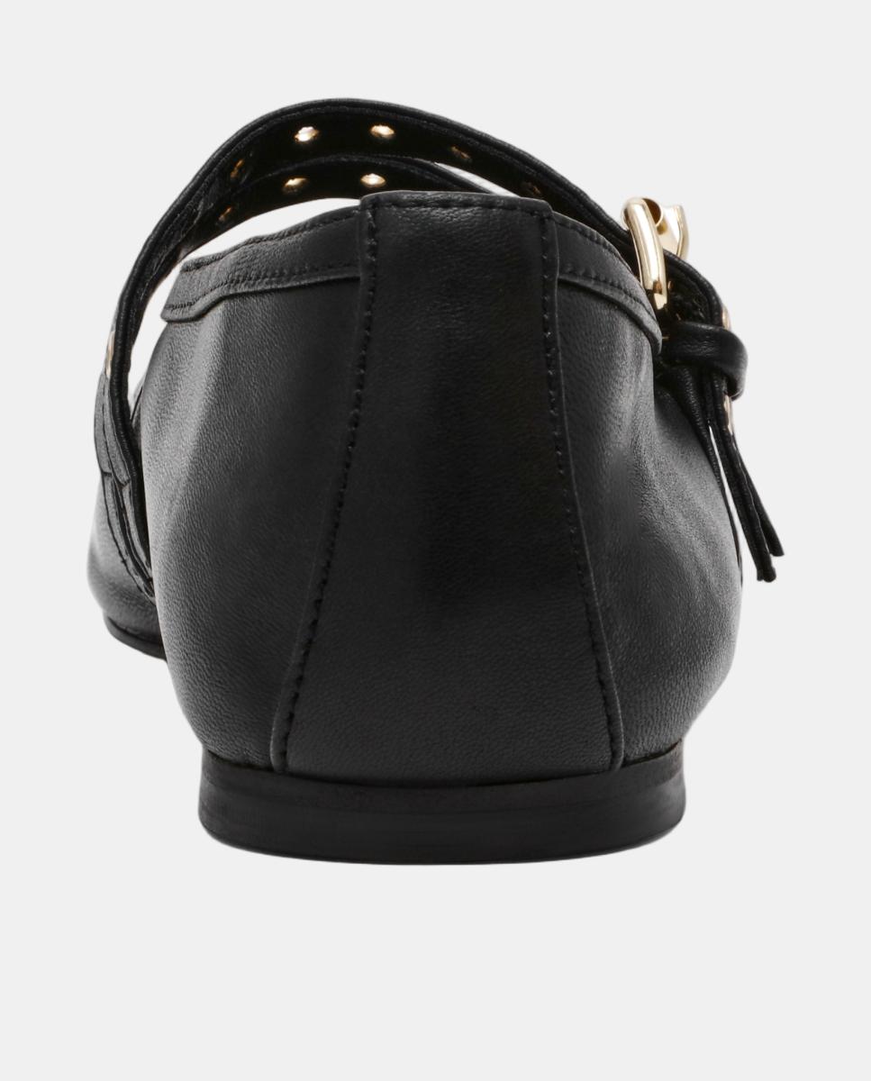 Bailarina mary jane lydia-l mujer de piel y hebillas - Steve Madden - Negro Negro-5