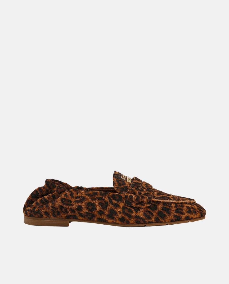 Imagen 0 de Mocasín slipper newbury mujer de ante y fruncido Marrón oscuro