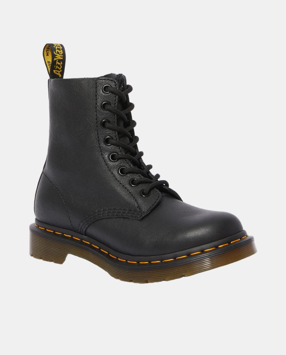 Botas 1460 Pascal em Pele Preto-2