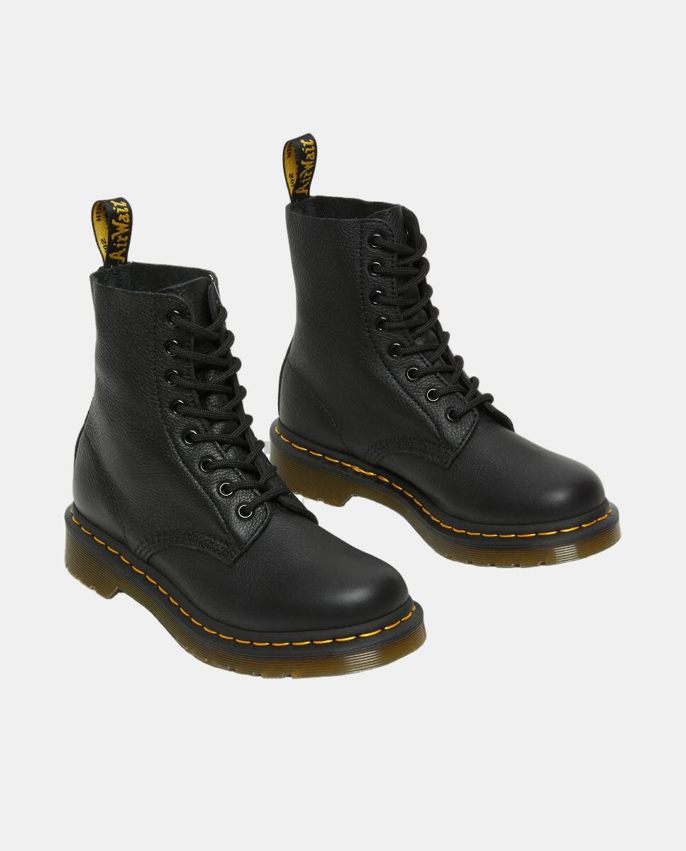 Botas 1460 Pascal em Pele Preto-3