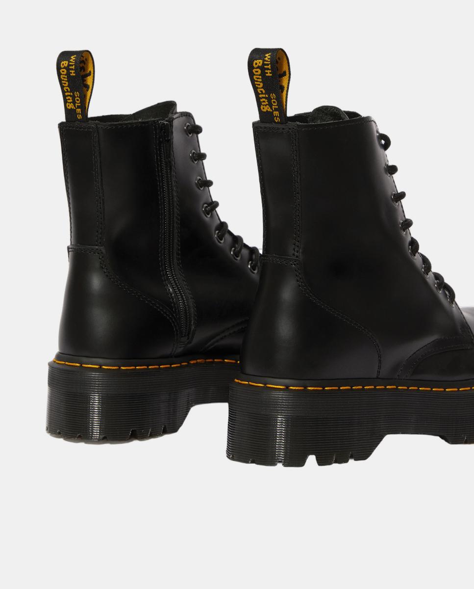 Botas Jadon em Pele Preto-2