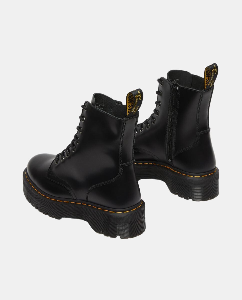 Botas Jadon em Pele Preto-3