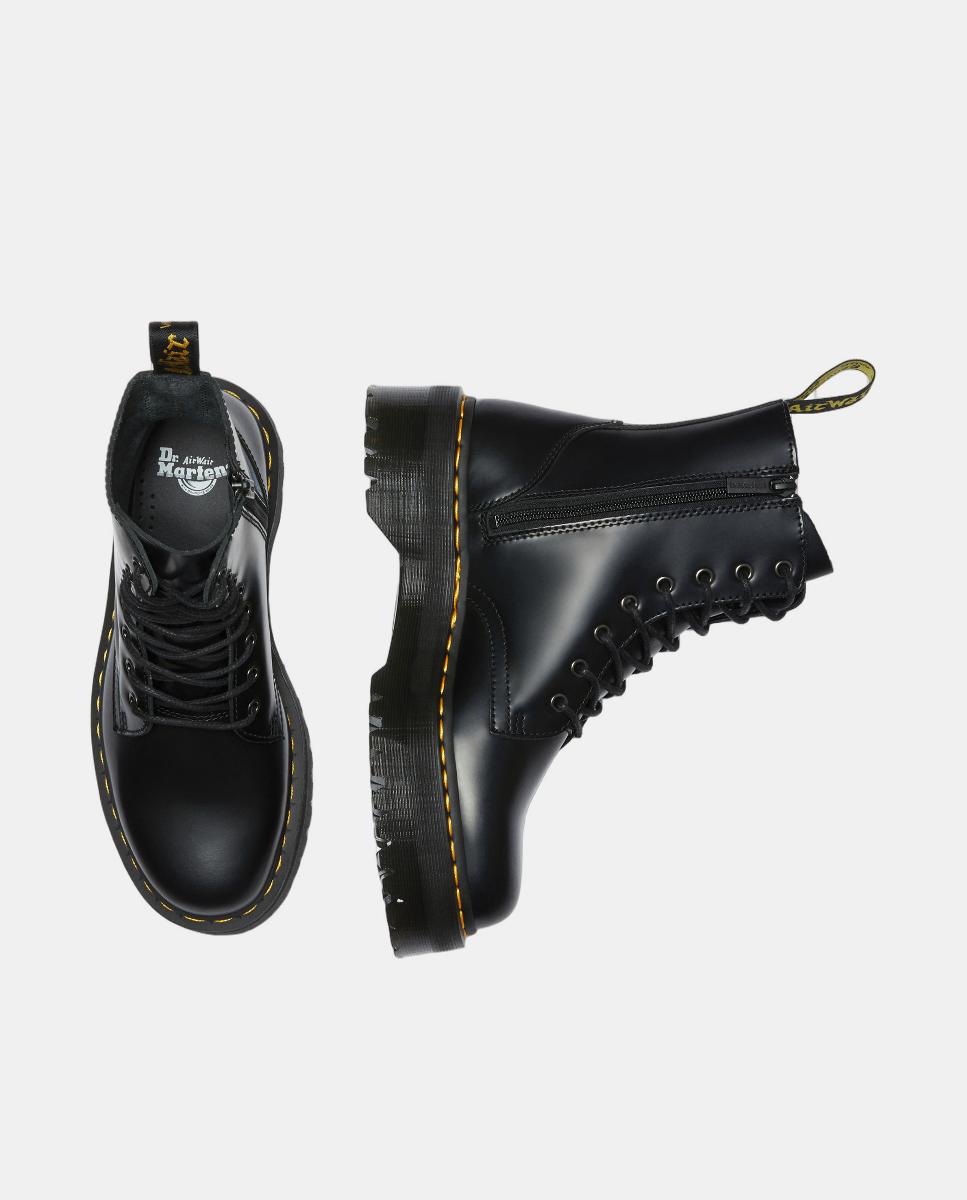 Botas Jadon em Pele Preto-7