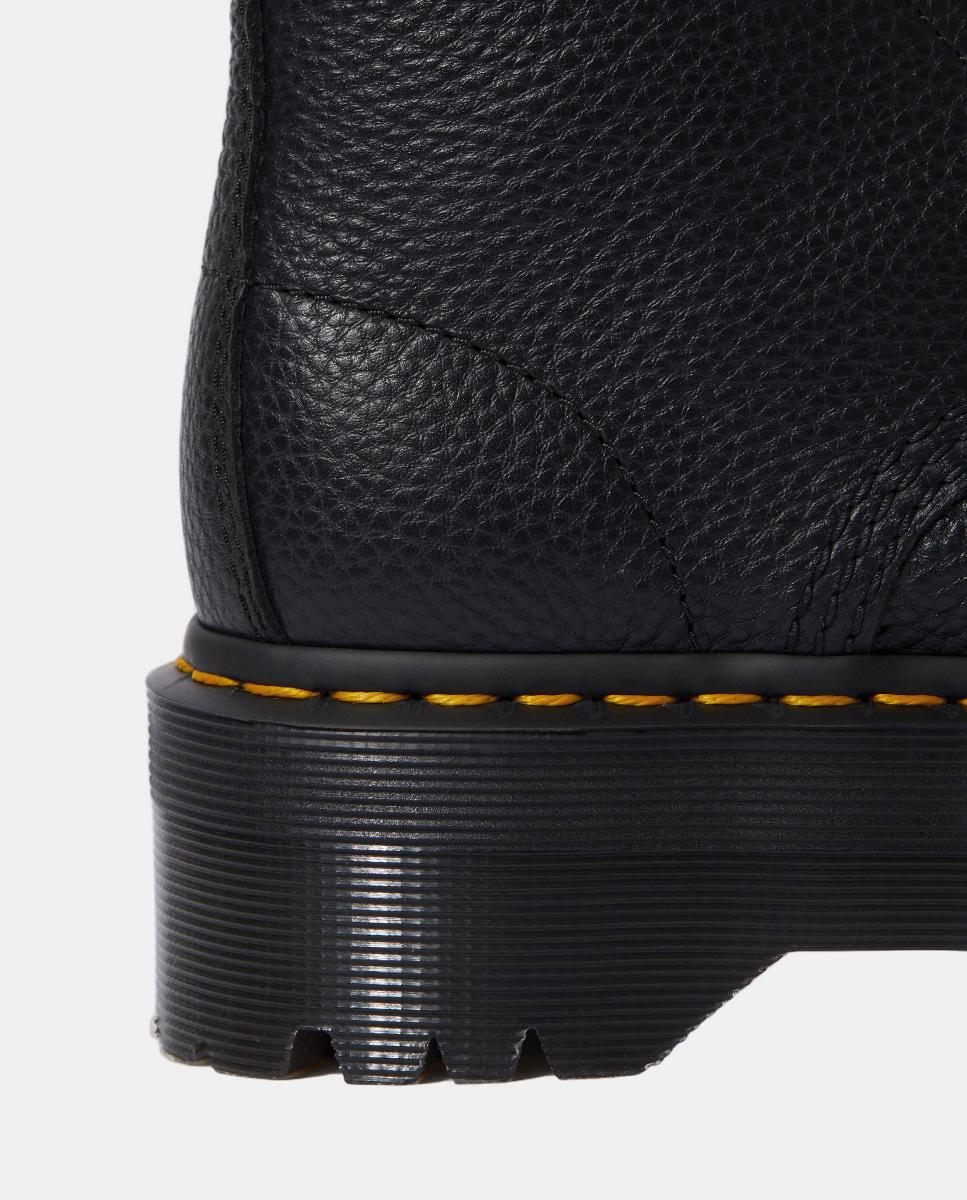 Botas Sinclair em Pele Preto-7