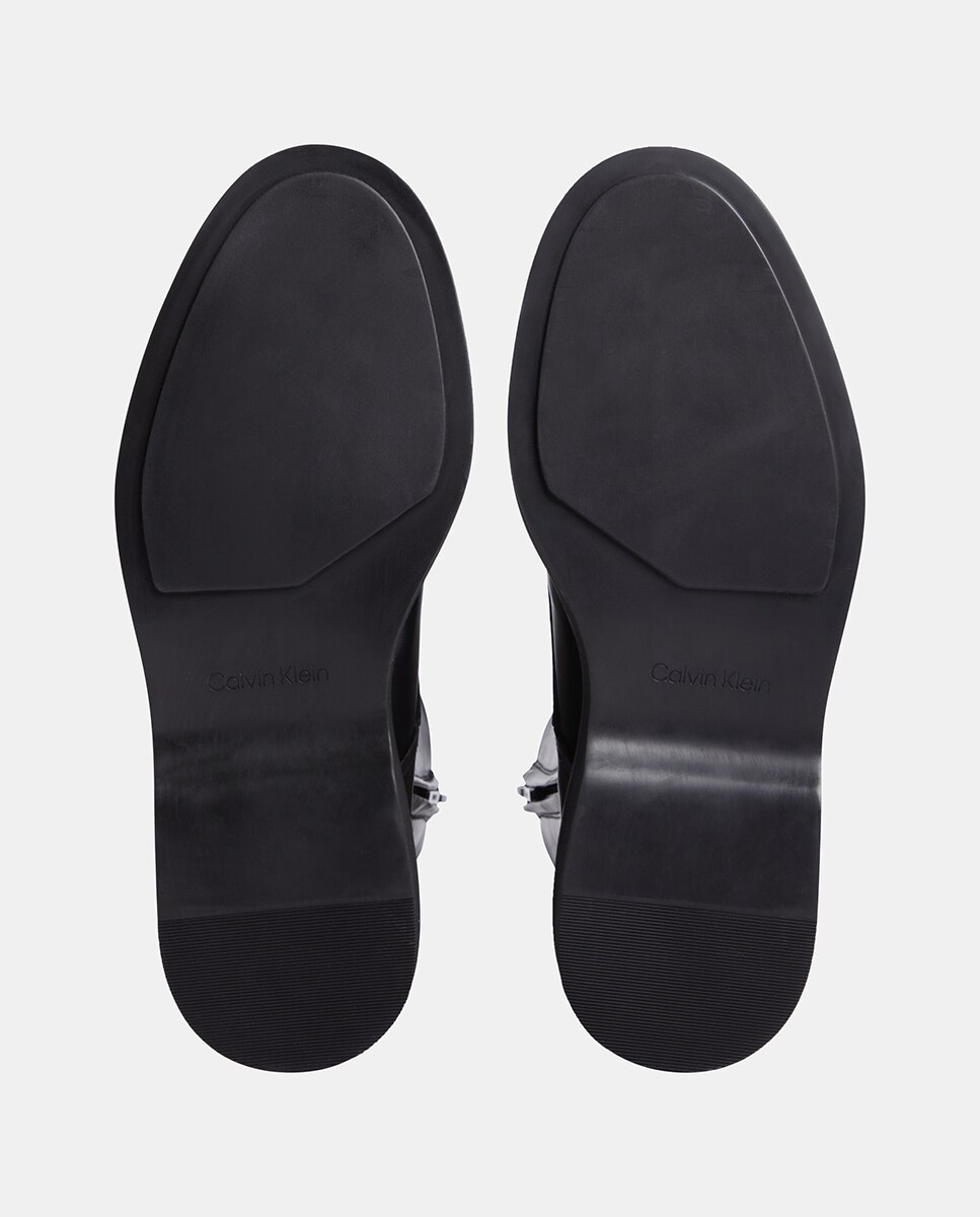 Botins em Pele Preto-6