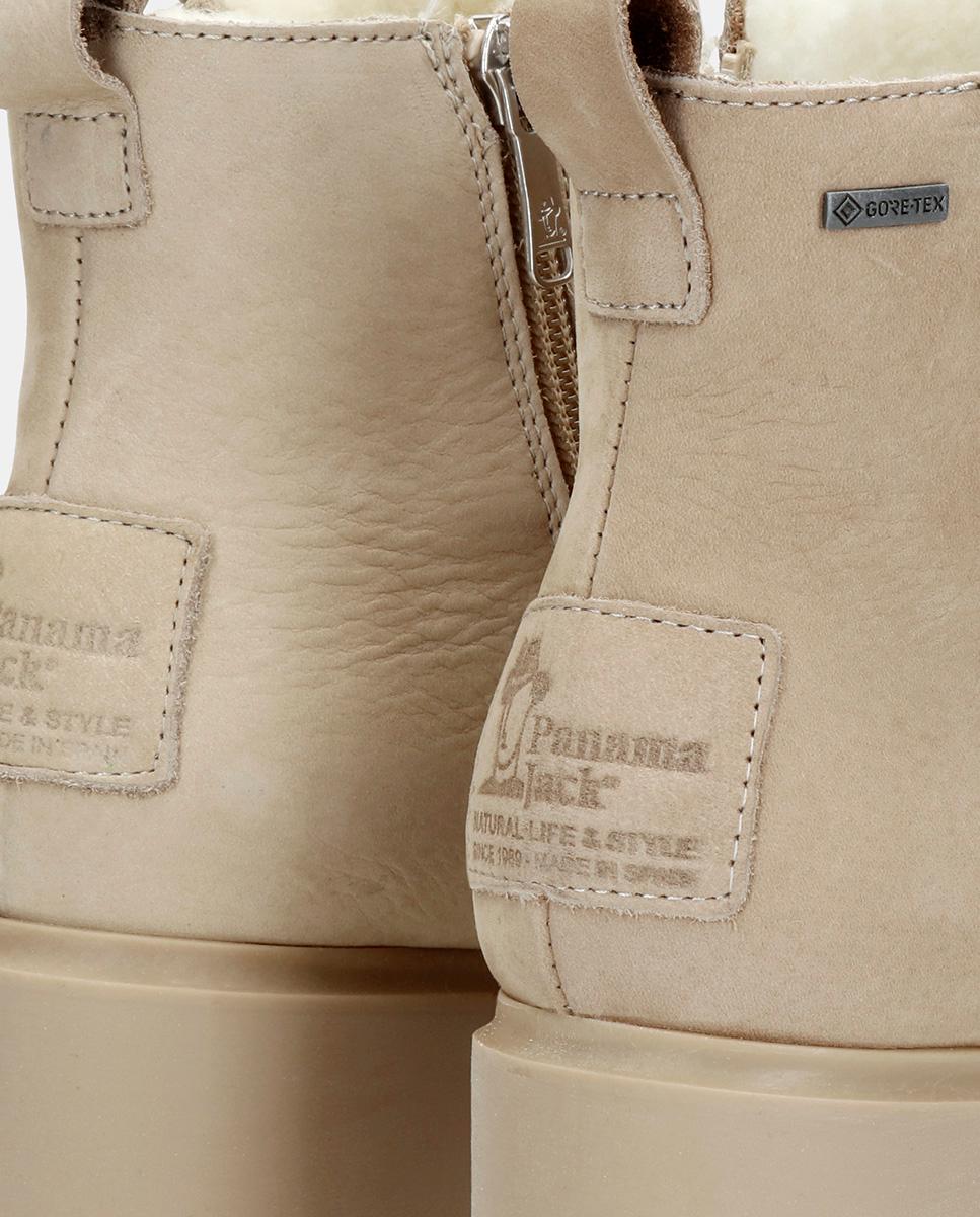 Botins em Pele e com Forro de Goretex Cru-8