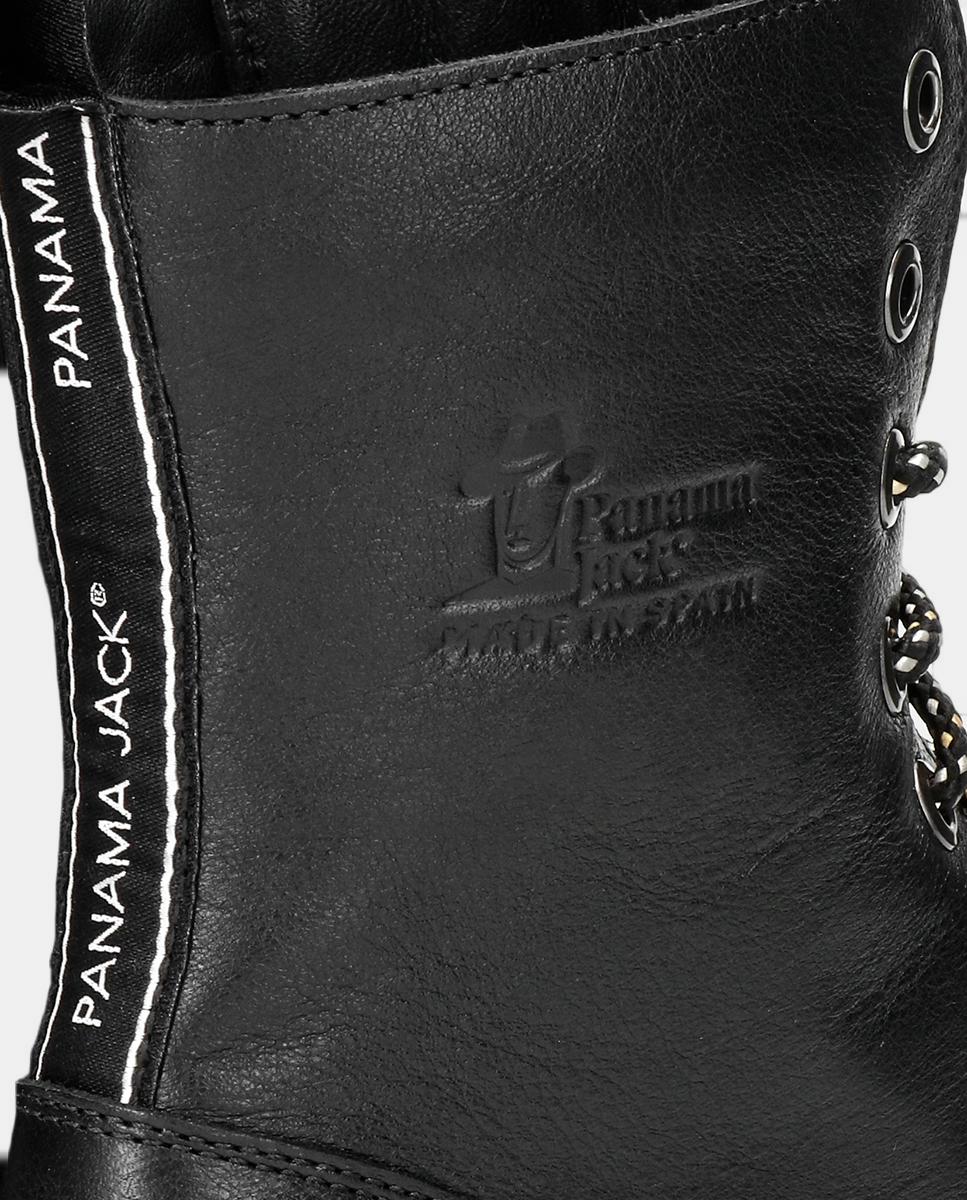 Botas em Pele e com Forro de Goretex Preto-7