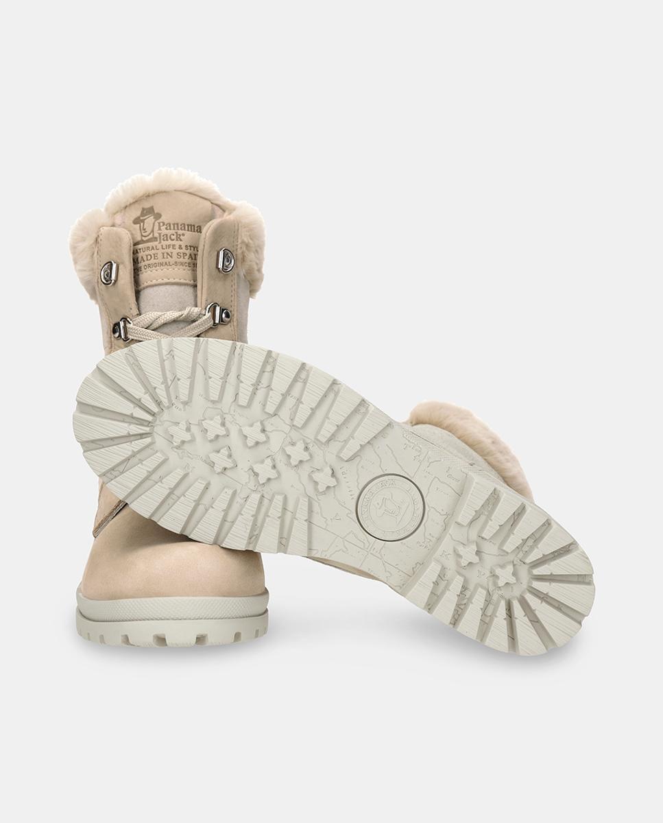 Botas em Pele e com Forro de Goretex Natural-4