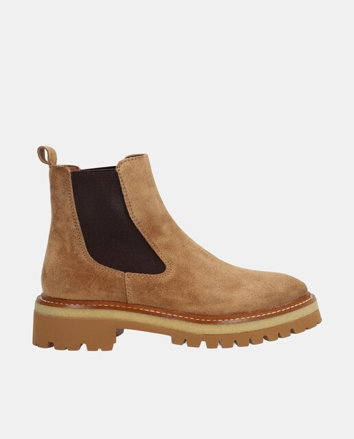 Imagem 0 de Botins em Pele Baby Silk com Sola EVA sem Fecho