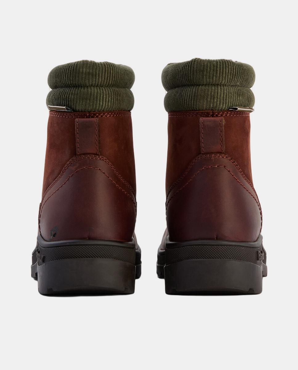 Botins com Atacadores Castanho-3