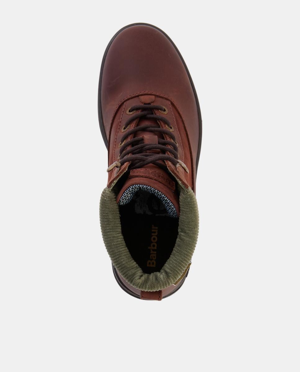 Botins com Atacadores Castanho-6