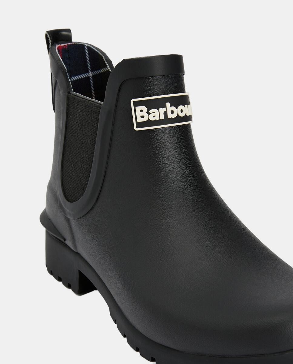 Botins Tipo Galochas Preto-4