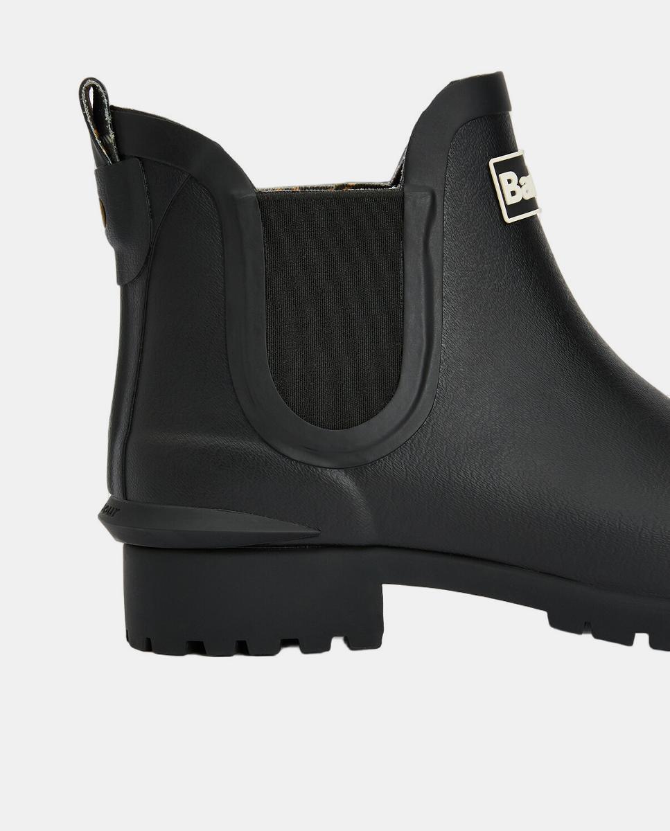Botins Tipo Galochas Preto-5