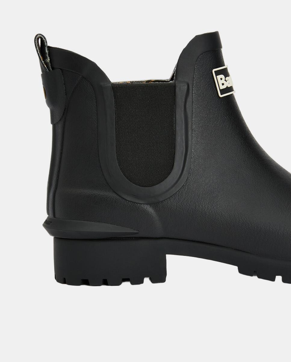 Botins Tipo Galochas Preto-5