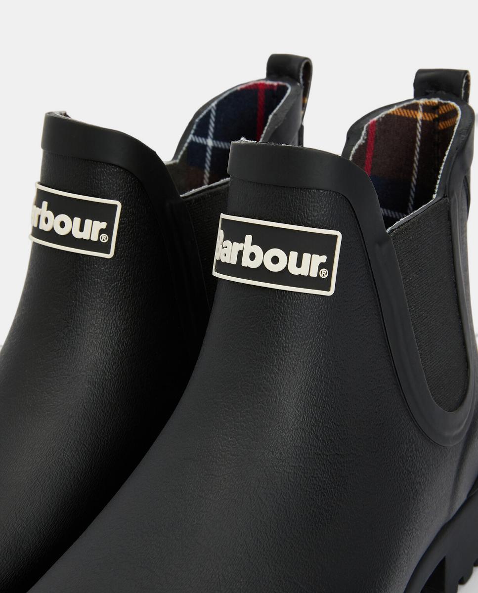Botins Tipo Galochas Preto-6