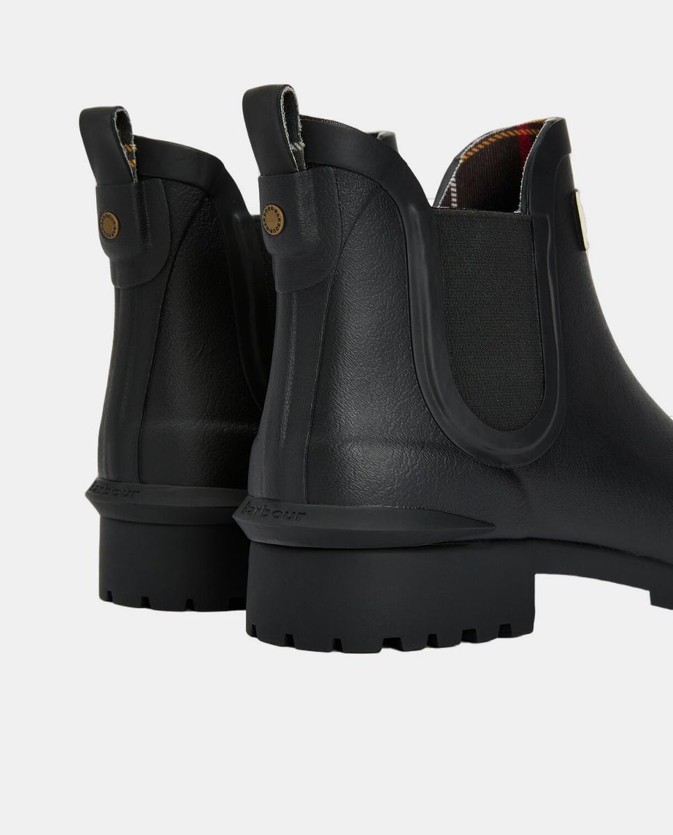 Botins Tipo Galochas Preto-7