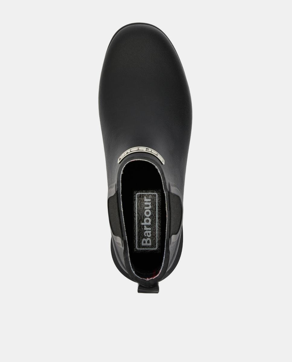 Botins Tipo Galochas Preto-9