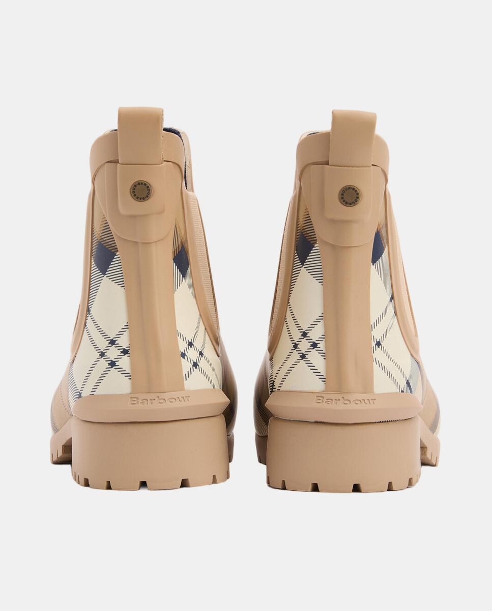 Galochas Tartã Bege-3