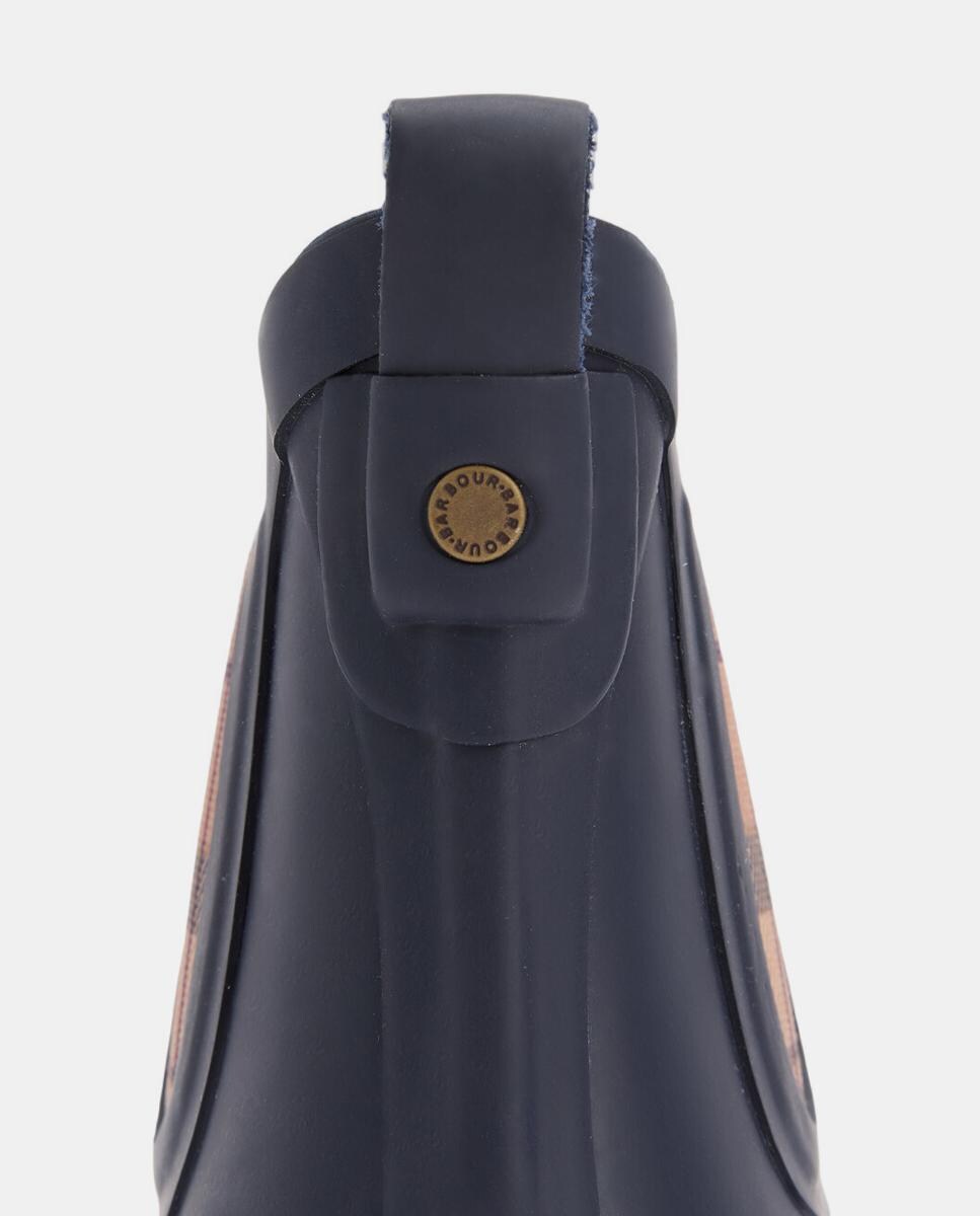 Galochas Tartã Azul-marinho-6