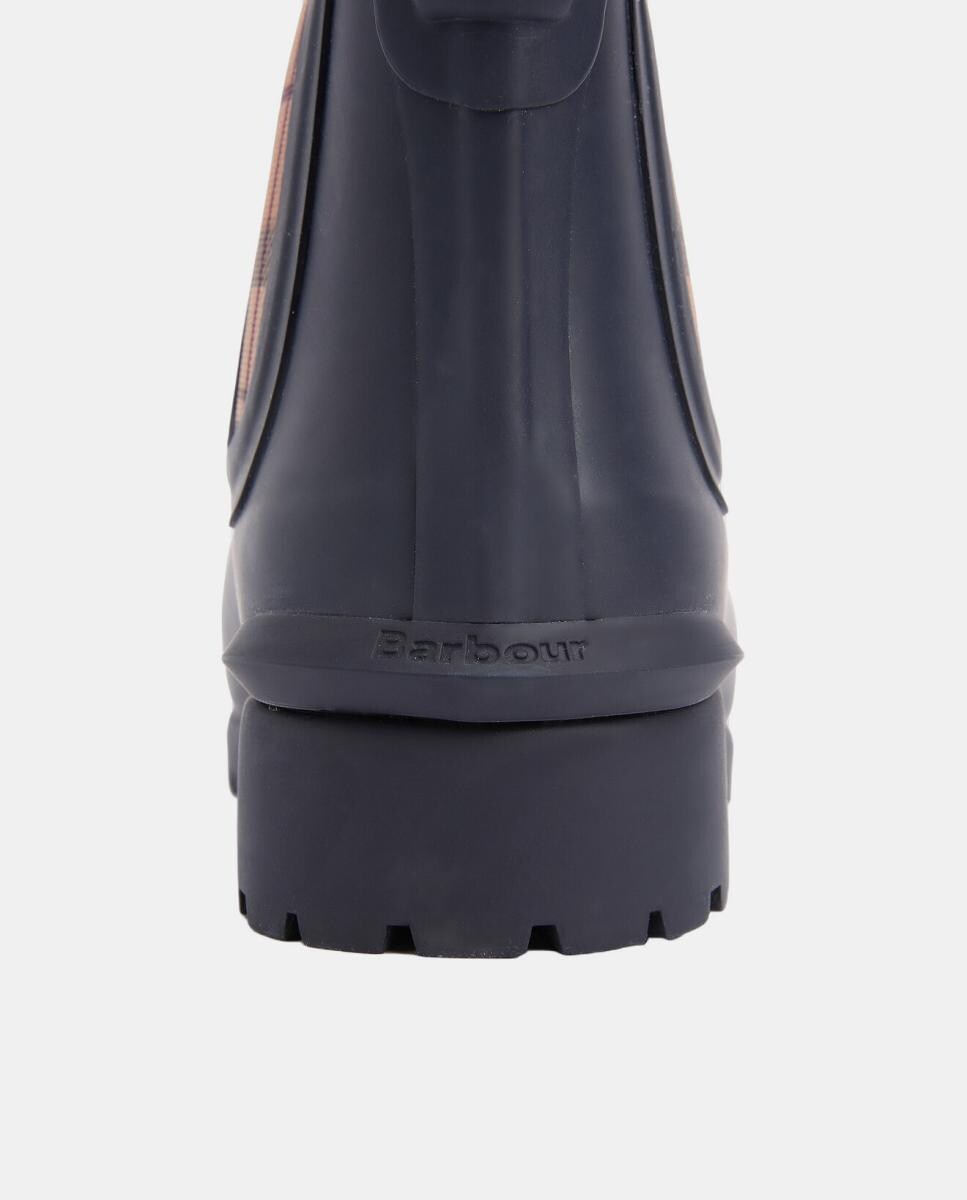 Galochas Tartã Azul-marinho-7