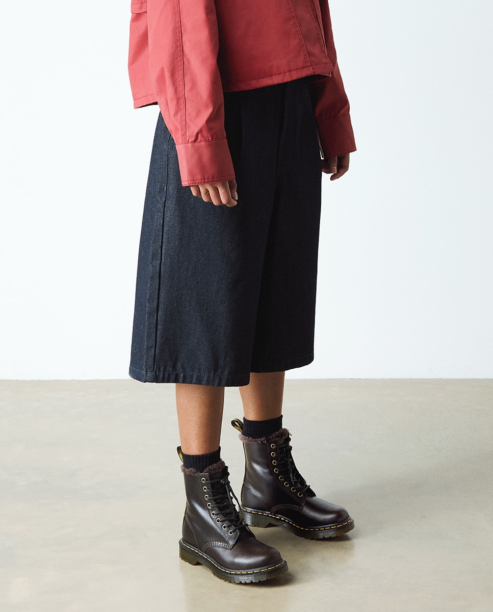 Botas 1460 Serena com Forro Sintético Preto-10