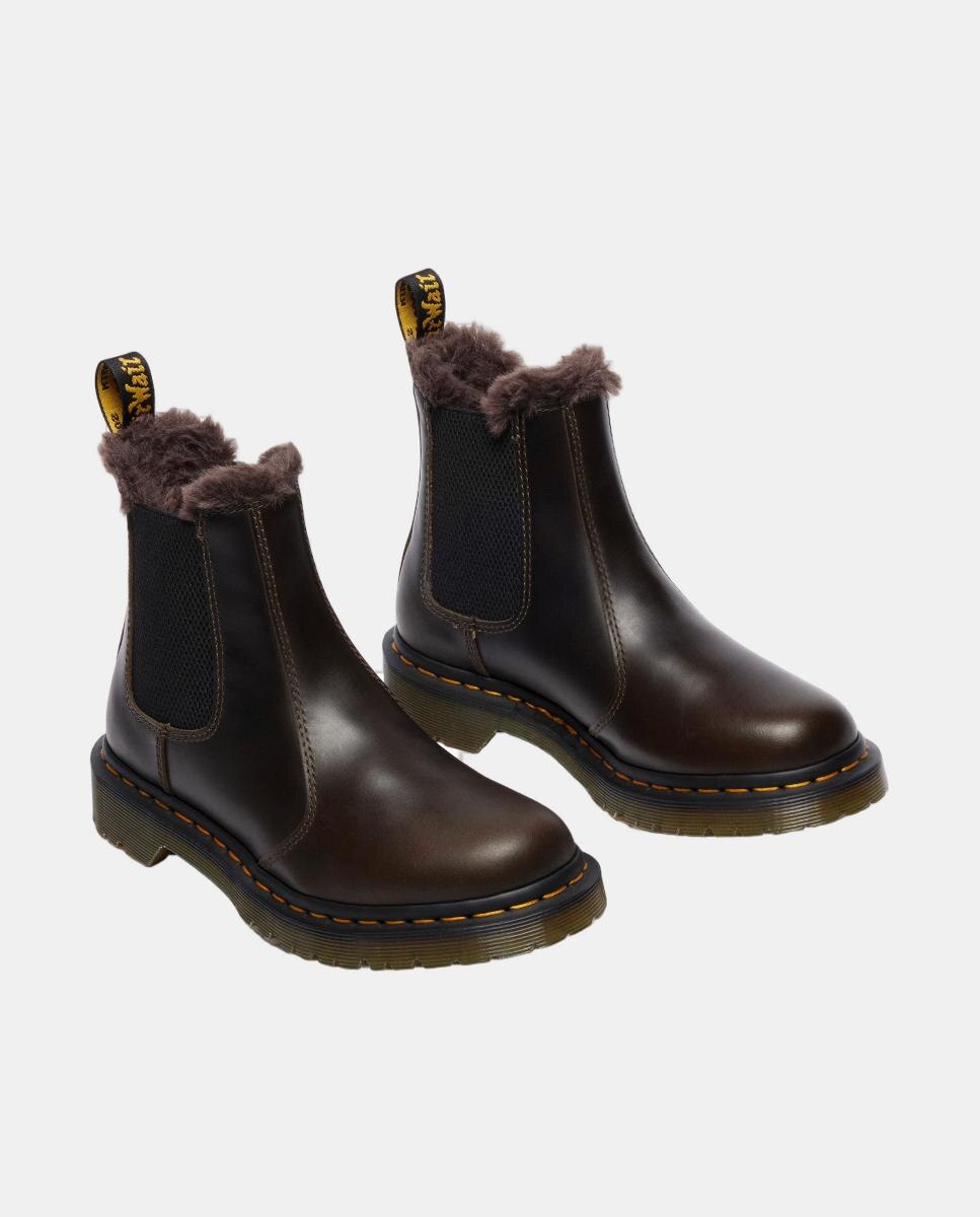 Botas Chelsea 2976 Leonore com Forro Sintético Preto-2