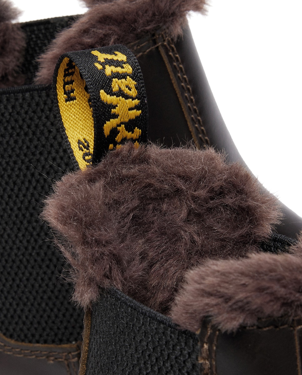 Botas Chelsea 2976 Leonore com Forro Sintético Preto-9