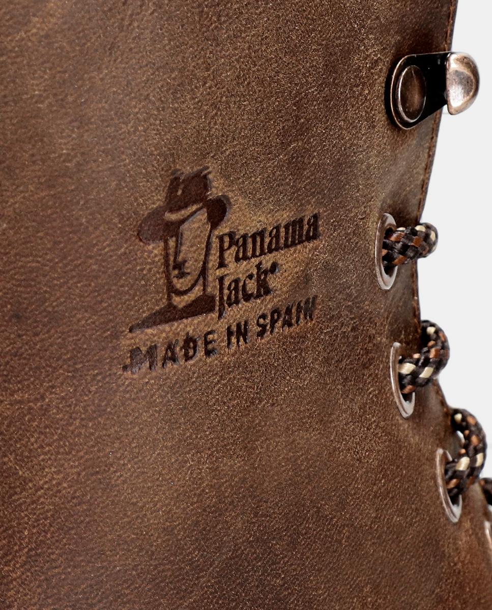 Botas de mujer en piel con forro de pelo sintético - Panama Jack - Cuero Cuero-7