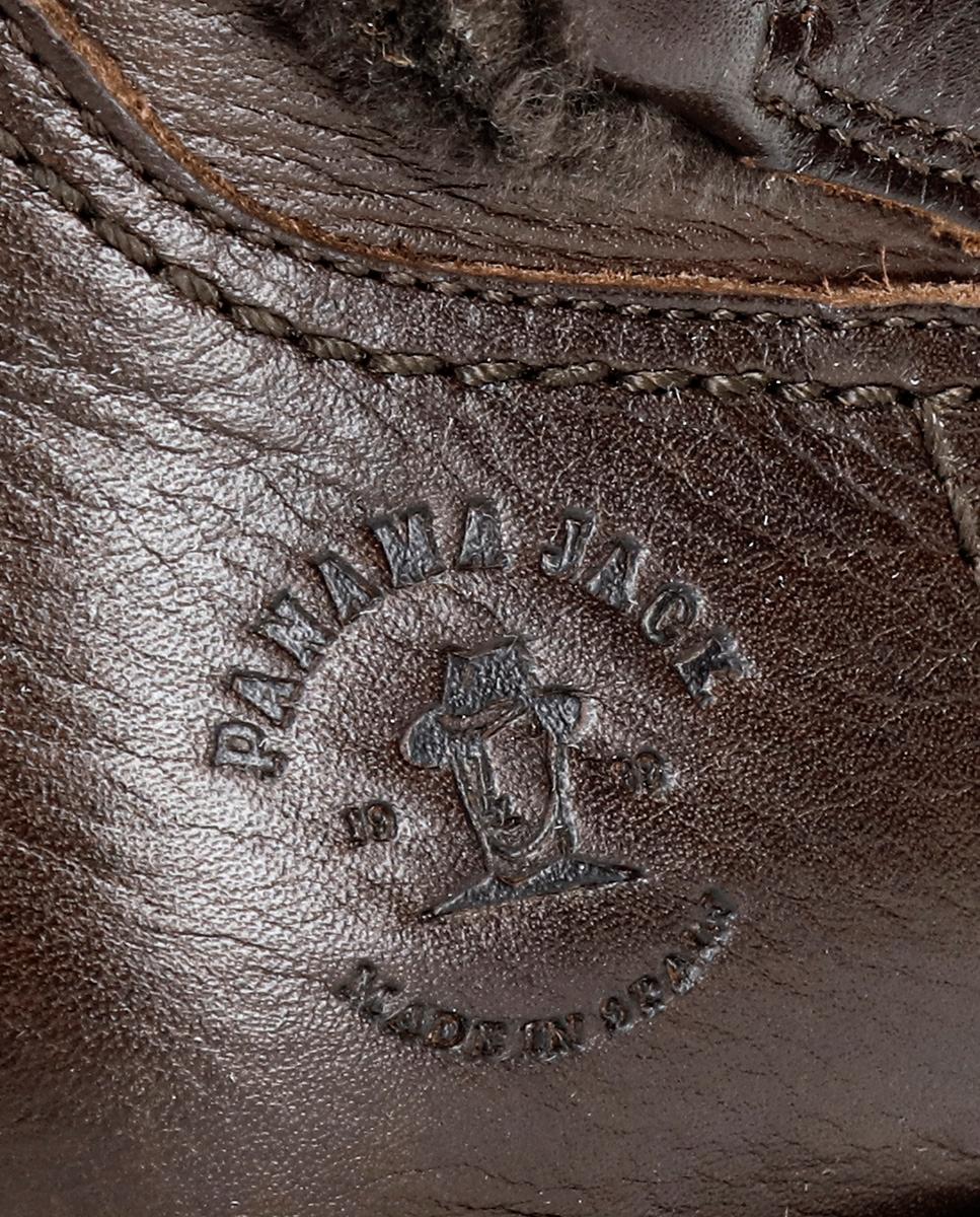 Botas de mujer en piel con forro de pelo sintético - Panama Jack - Marrón oscuro Marrón oscuro-8