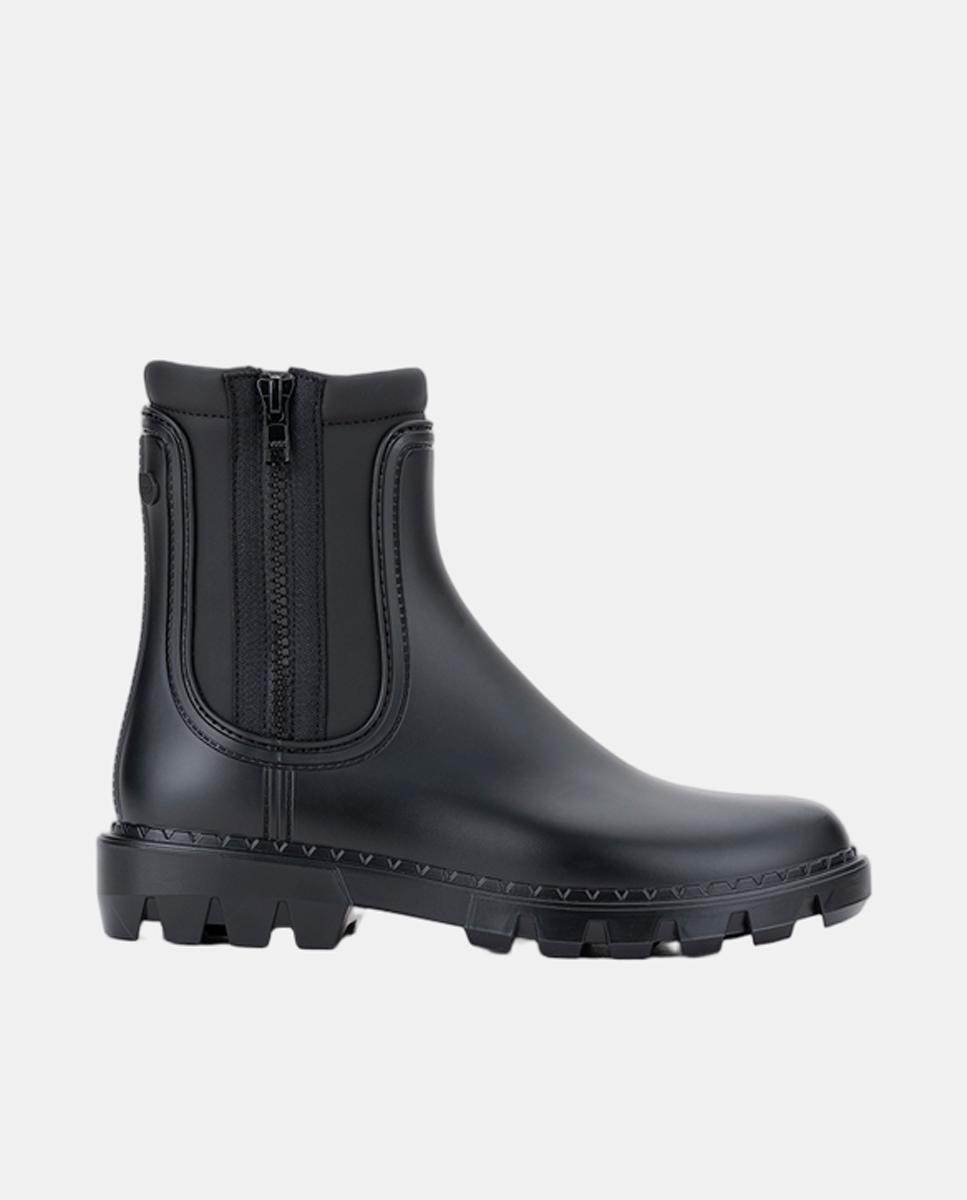 Imagem 0 de Galochas Tipo Botins Mate com Detalhe de Neopreno