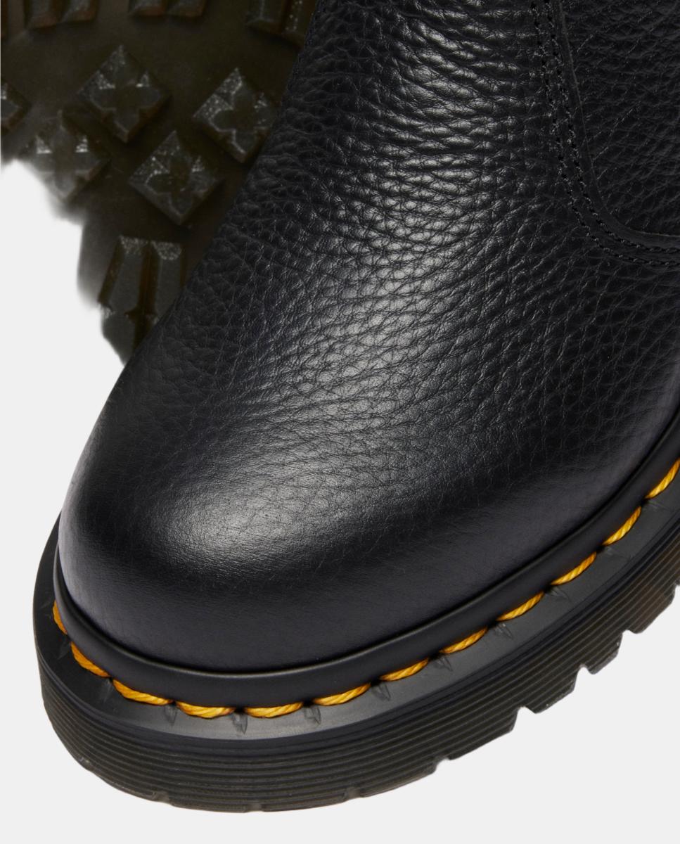 Botas Chelsea 2976 Leonore II de mulher em pele macia com forro sintético Preto-4