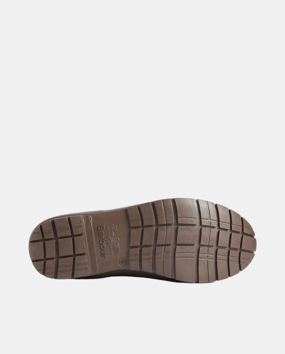 Botins Rasos de Borracha Bege-5
