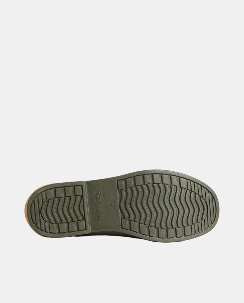 Botin plano de agua de mujer de goma - Barbour - Verde militar Verde militar-5
