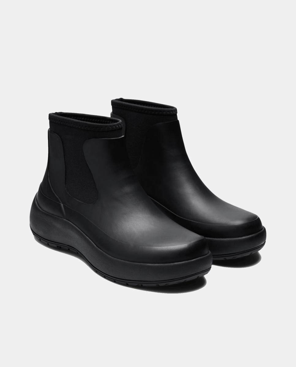 Bota impermeável Rains Dry Boot Preto mate-2