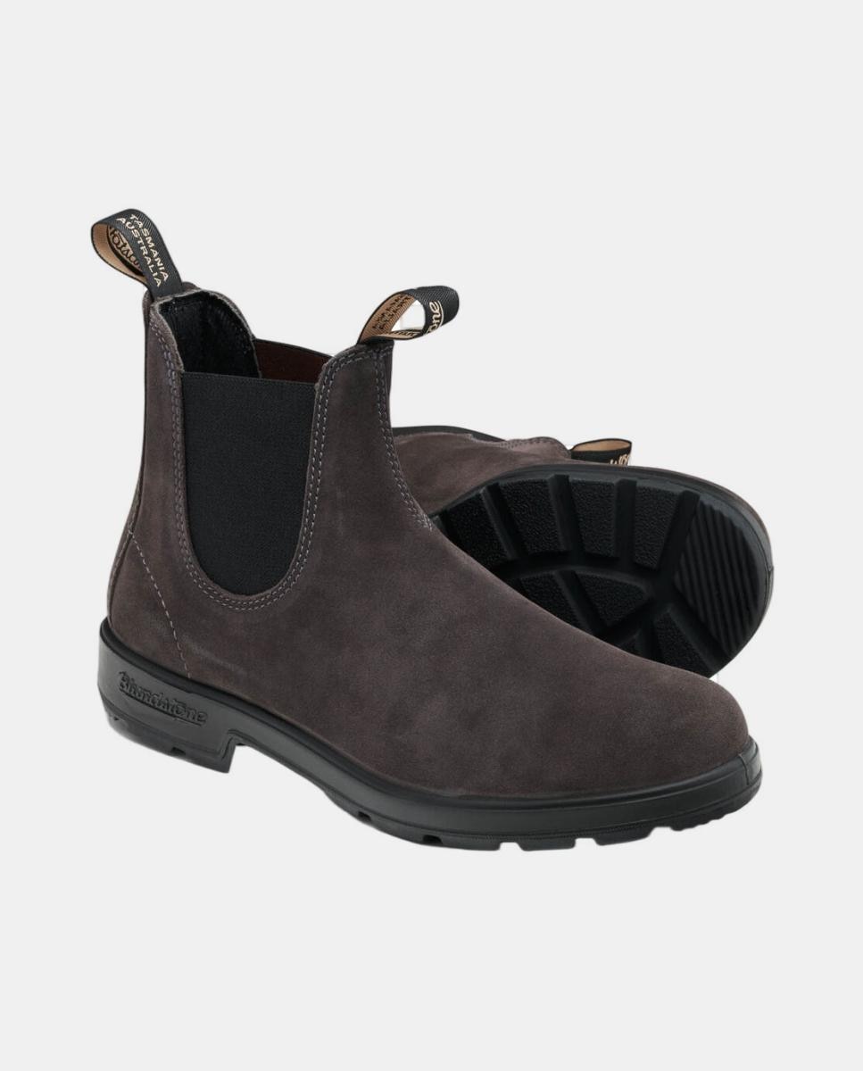 Botas Chelsea com Fecho Elástico Cinzento-2