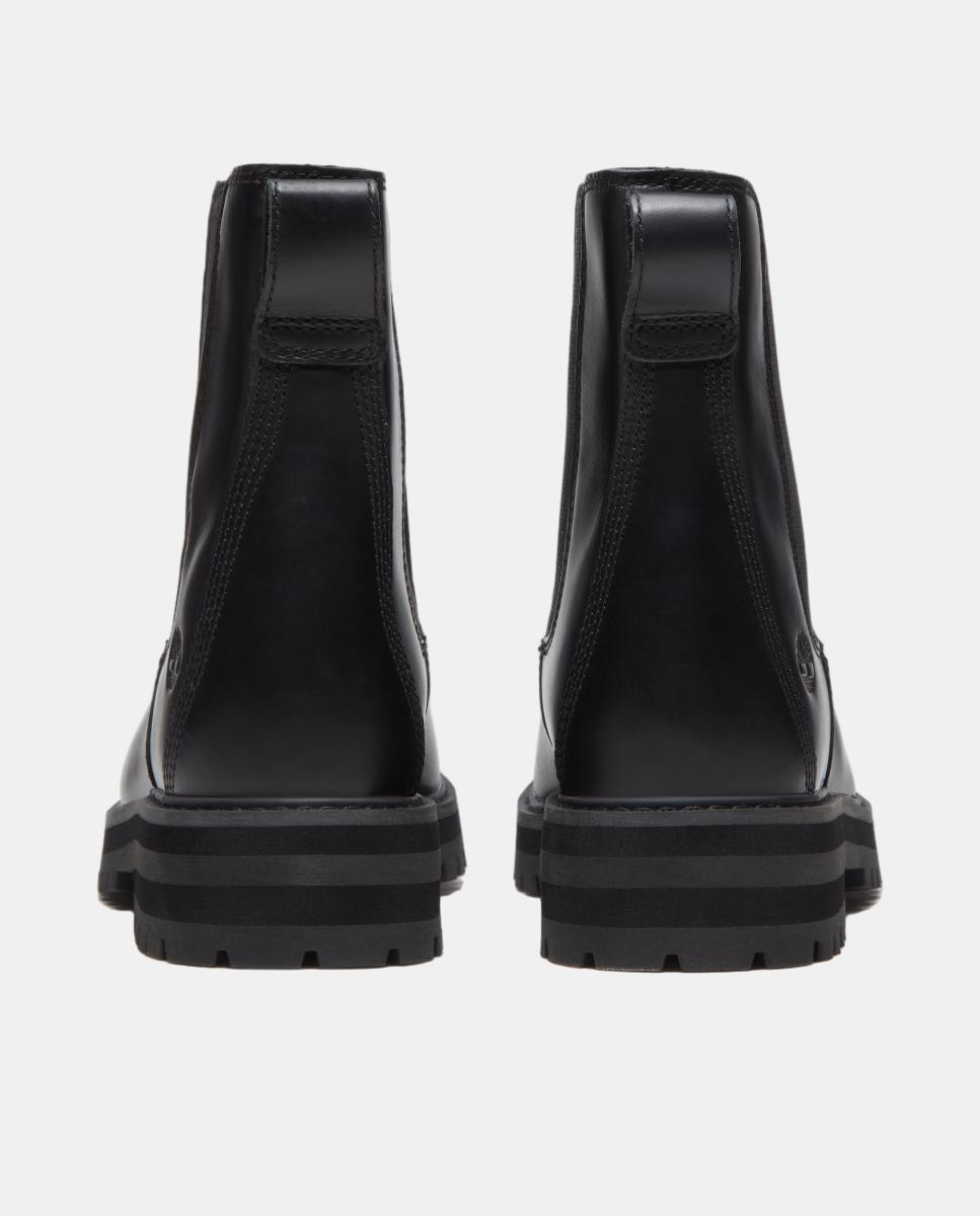 Botins Chelsea em Pele Britton Drive Preto-4