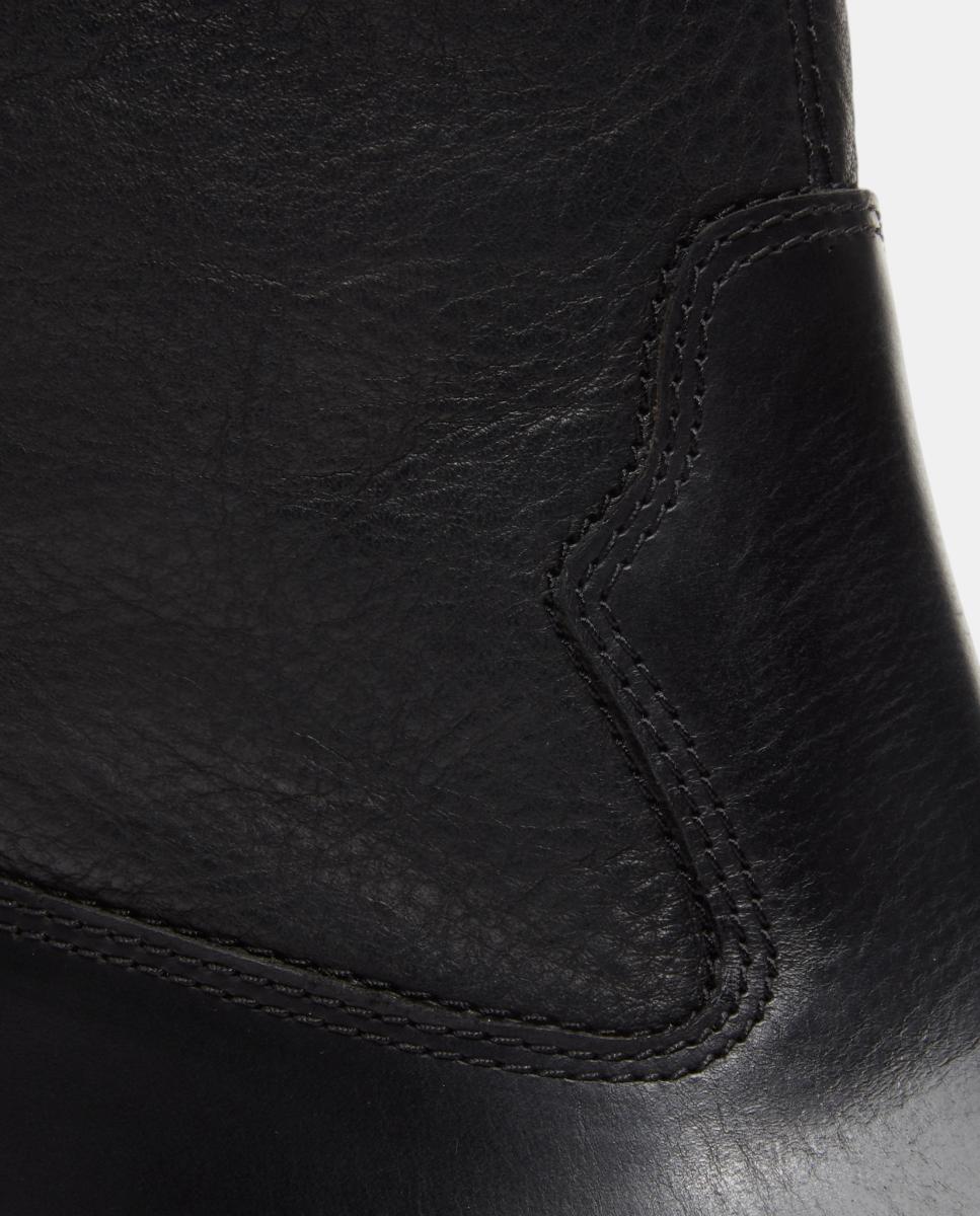 Botas de Meio Cano Britton Drive Tipo Pull-On sem Atacadores Preto-5