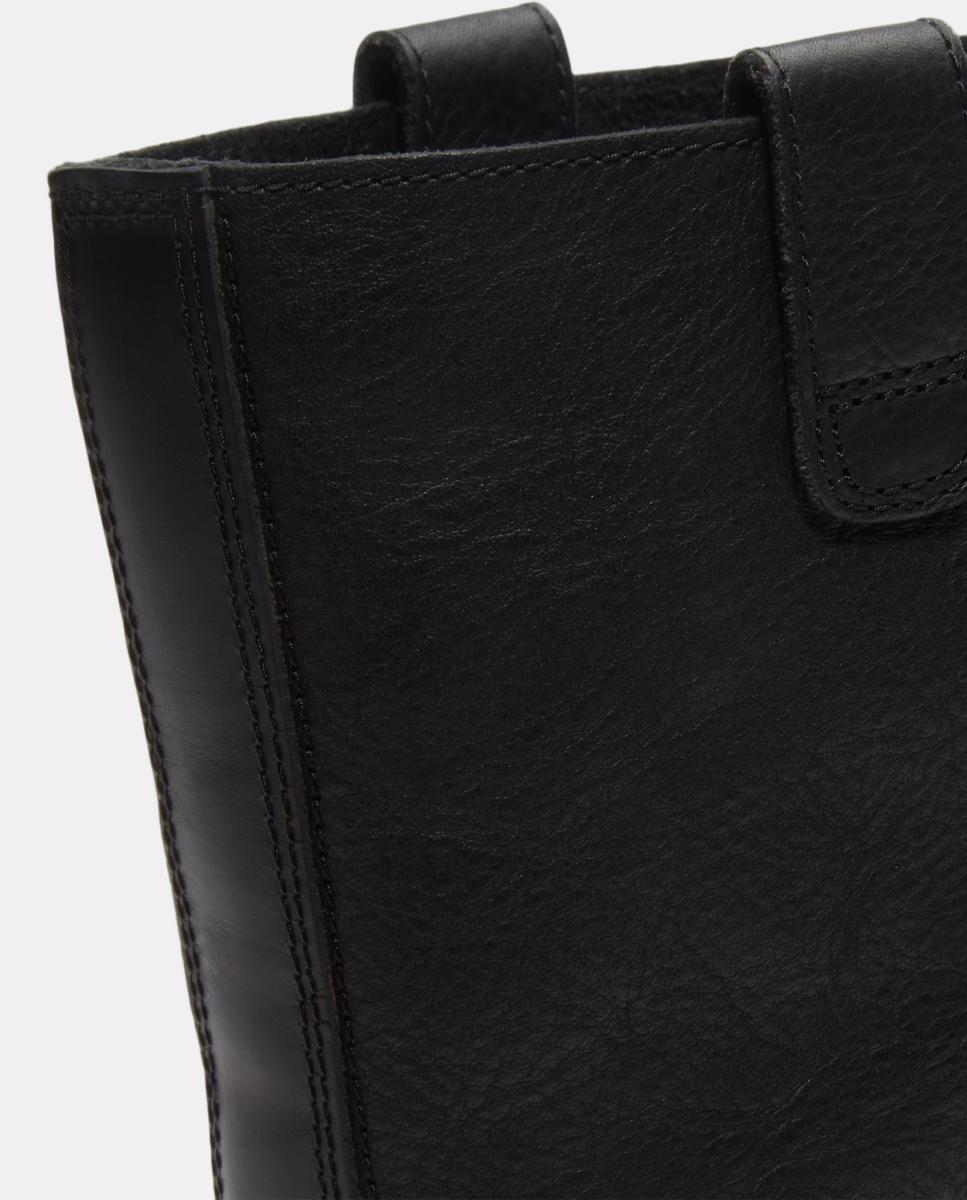 Botas de Meio Cano Britton Drive Tipo Pull-On sem Atacadores Preto-6