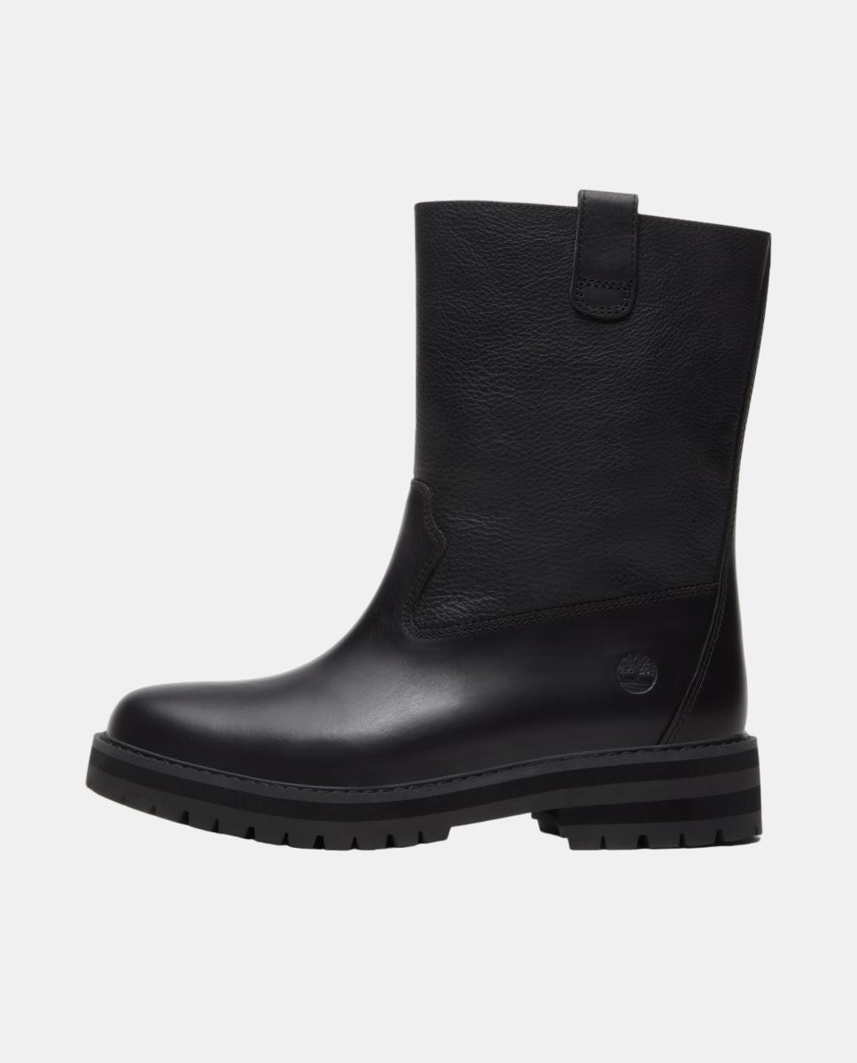 Botas de Meio Cano Britton Drive Tipo Pull-On sem Atacadores Preto-7