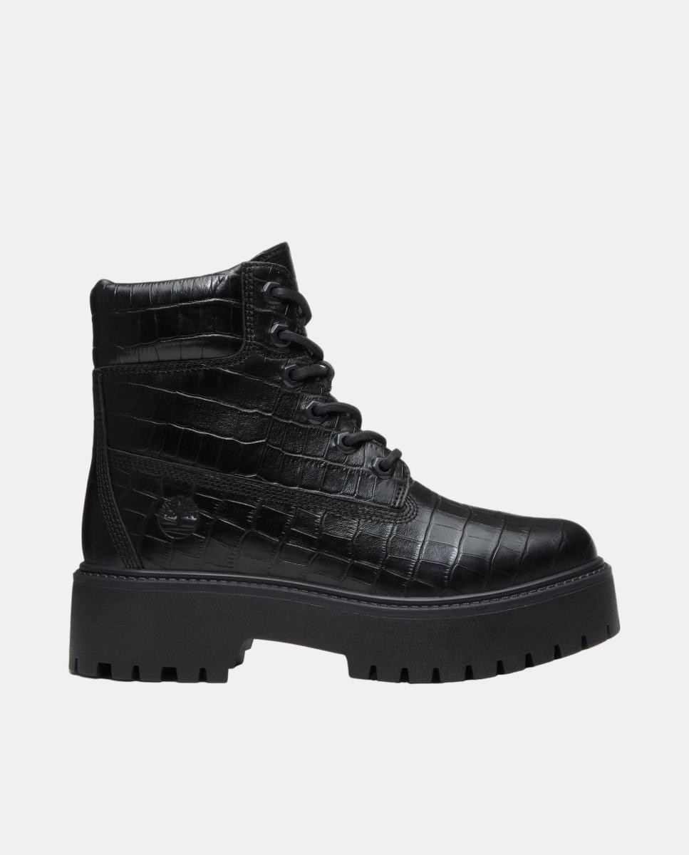 Imagem 0 de Botas em Pele 6-Inch Impermeáveis com Plataforma Stone Street