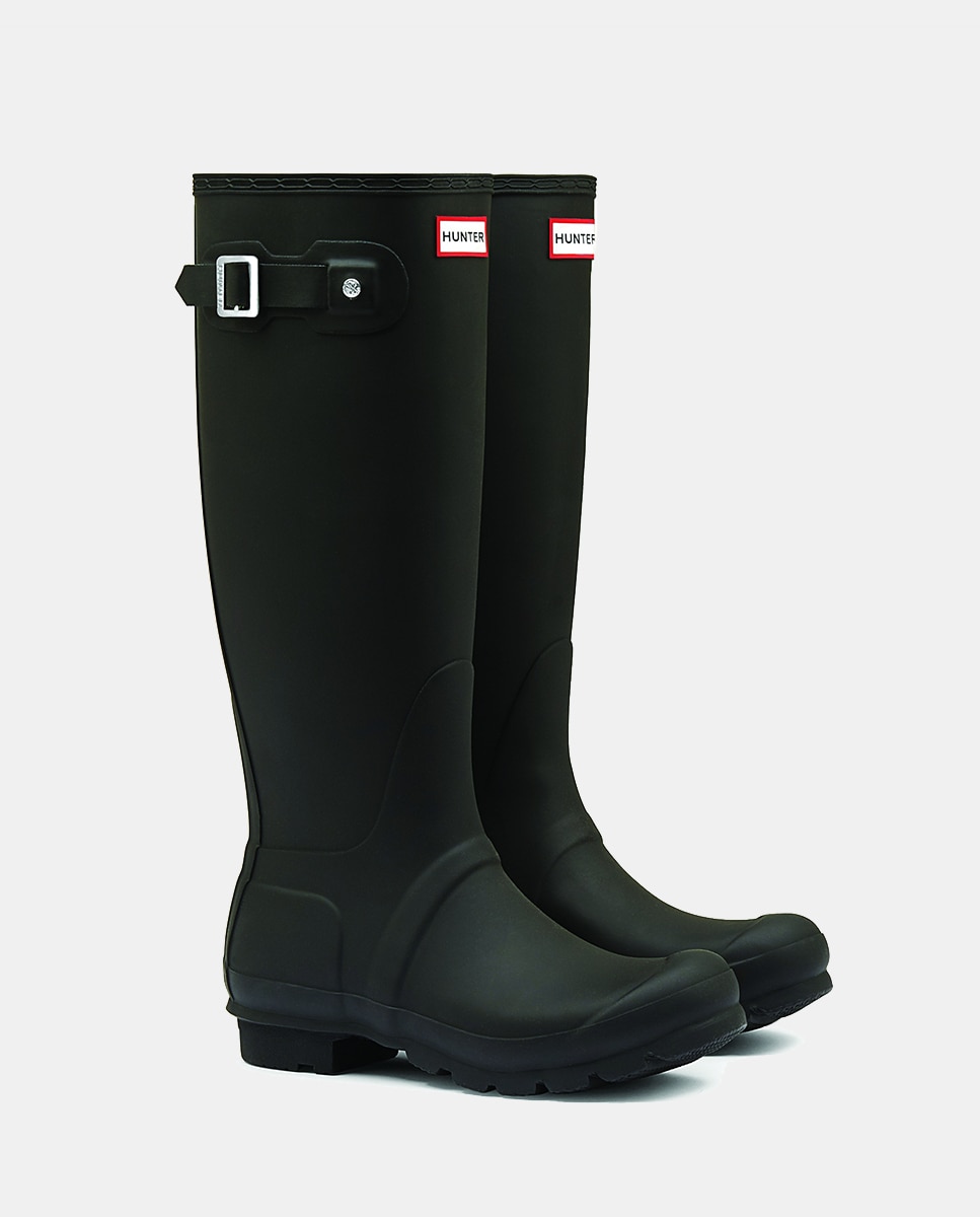 Botas de agua Original Tall de mujer - Hunter - Negro Negro-4