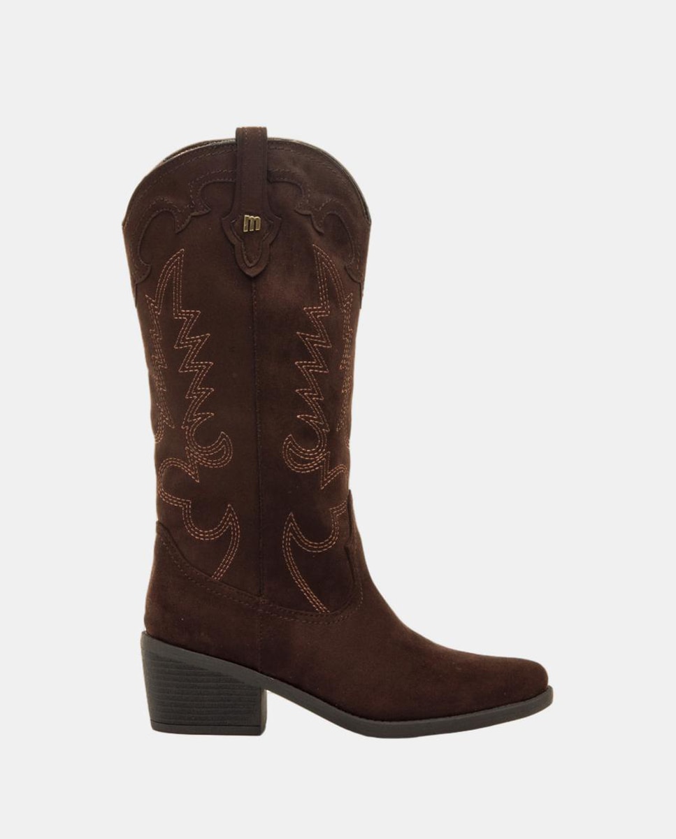 Bota cowboy TANUBIS - Mustang - Marrón Marrón-1