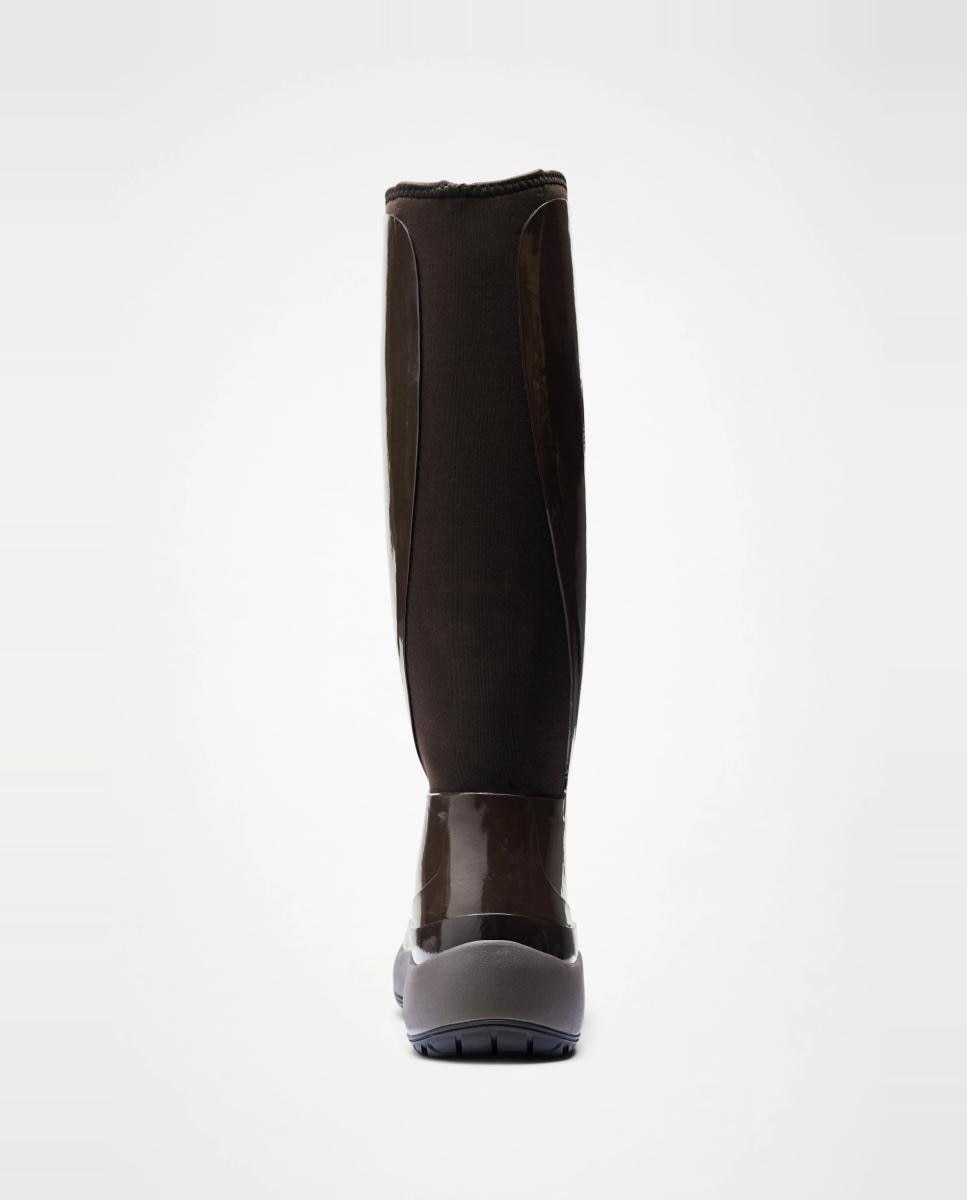 Bota alta impermeável Rains Dry Boot High Castanho-chocolate-3