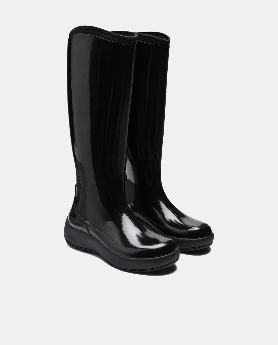Bota alta impermeável Rains Dry Boot High Preto Ónix-2